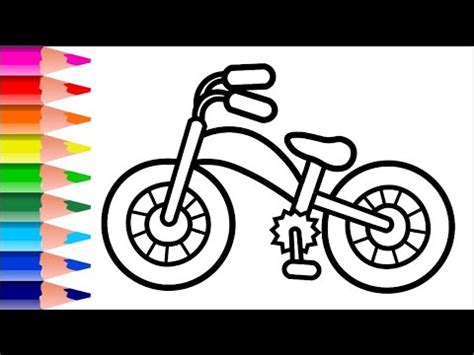 bisiklet kolay çizim